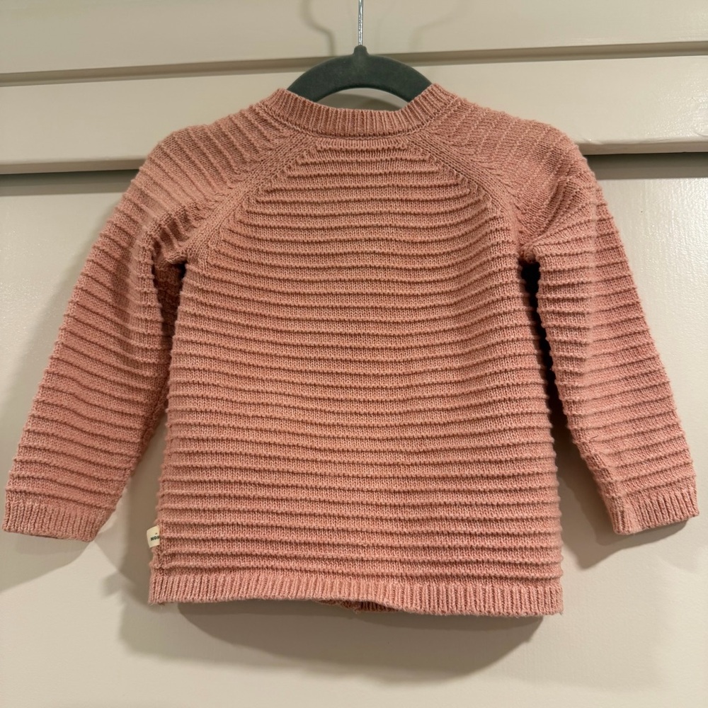 Petite Maison x Nono Knit Baby Cardigan &‎ Leggings Set - Dusty Pink - Picture 7 of 8